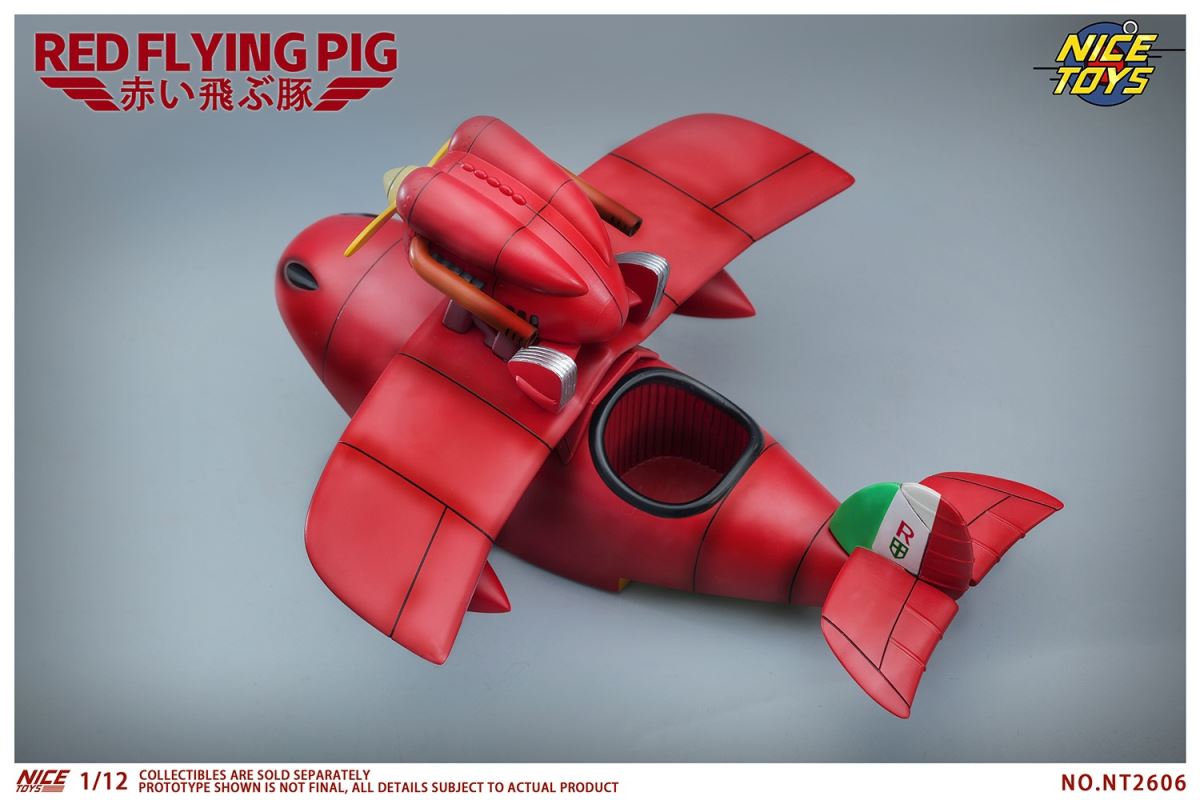 Red Flying Pig 1/12