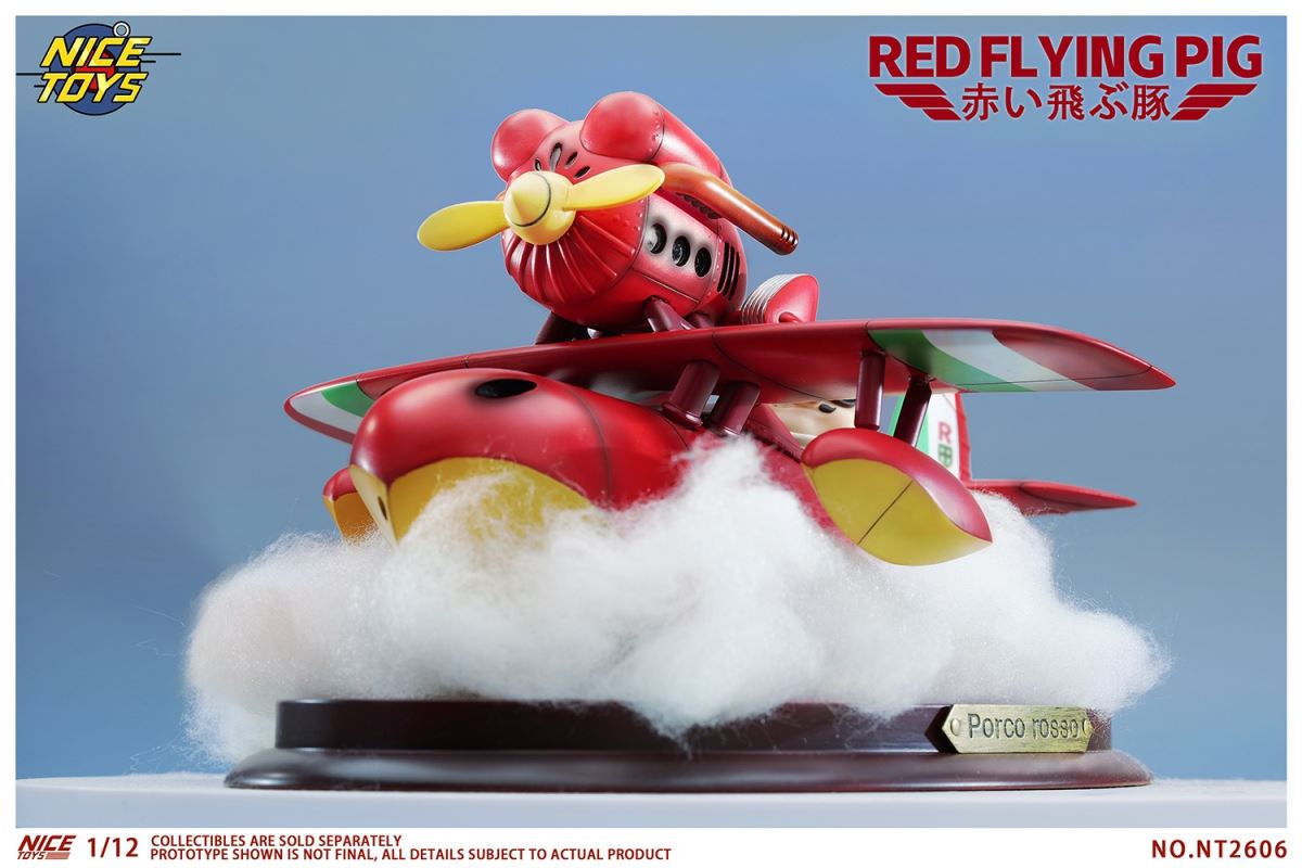 Red Flying Pig 1/12