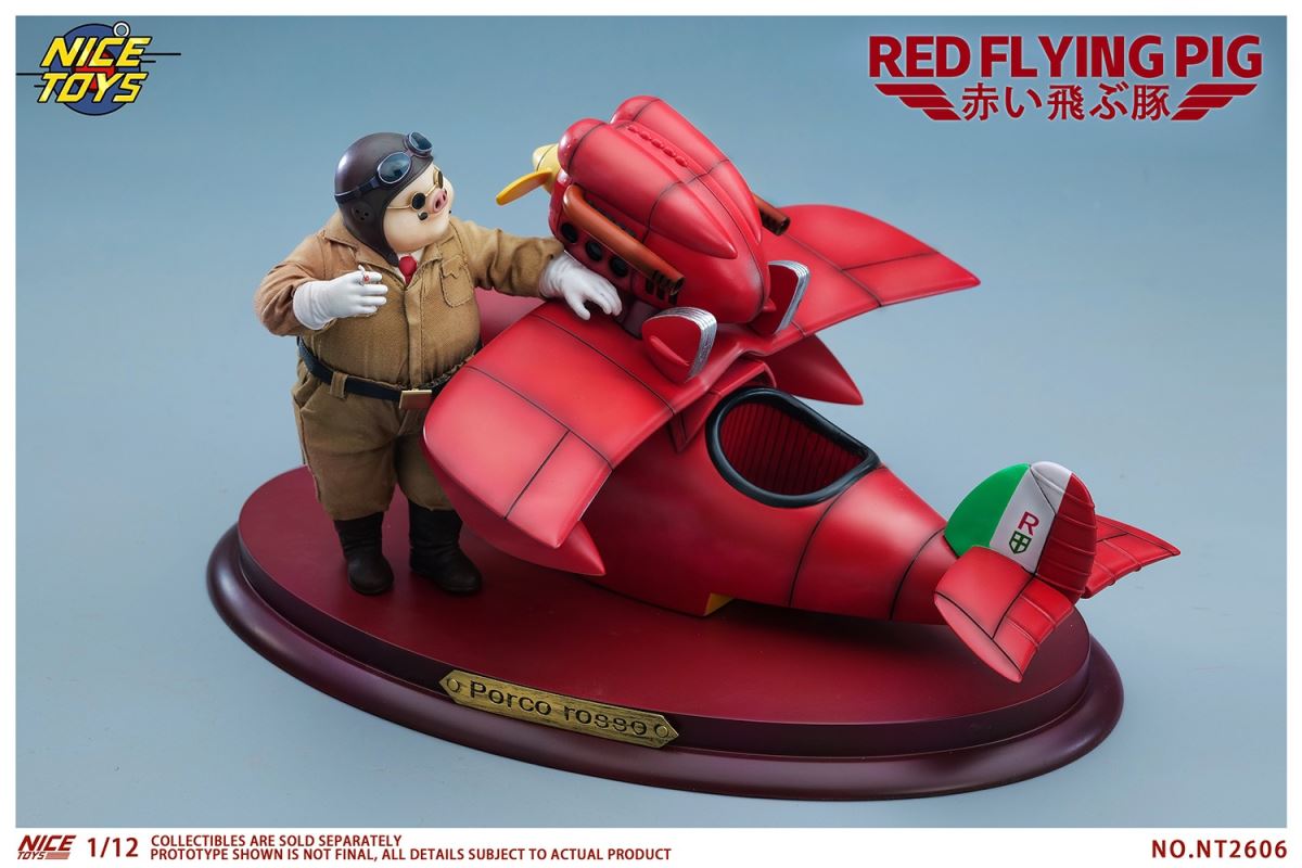 Red Flying Pig 1/12