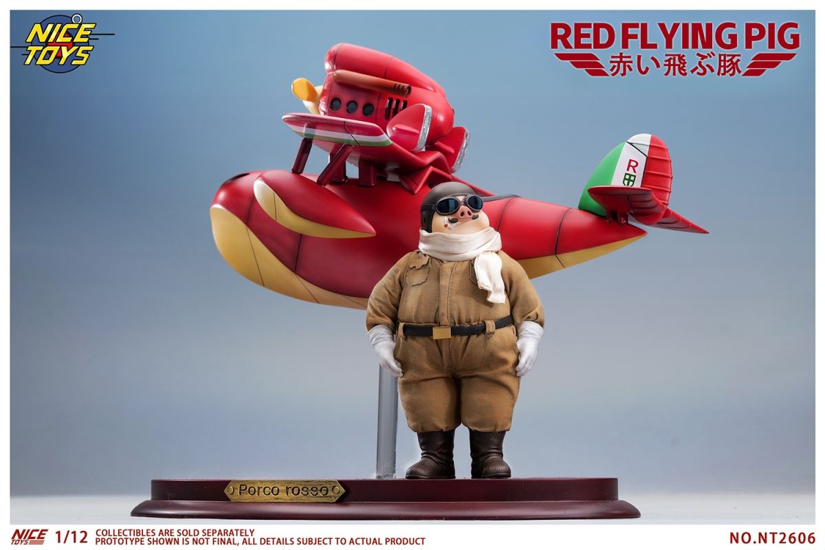 Red Flying Pig 1/12