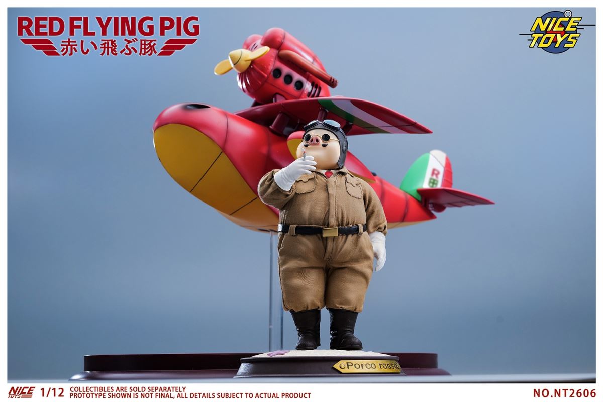 Red Flying Pig 1/12