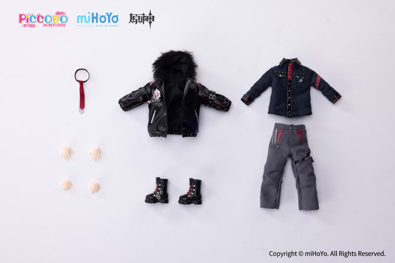 PICCODO ACTION DOLL X Genshin Impact Wriothesley Optional Set