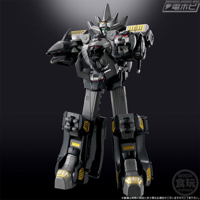 SMP [SHOKUGAN MODELING PROJECT] Hyakujuu Gattai Gaoking Black Version