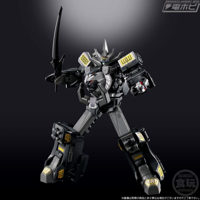 SMP [SHOKUGAN MODELING PROJECT] Hyakujuu Gattai Gaoking Black Version