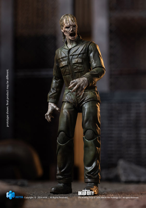 The Walking Dead: Daryl Dixon 1/18 Action Figure Dark Eyes Walker