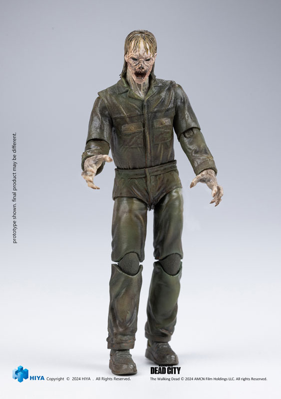 The Walking Dead: Daryl Dixon 1/18 Action Figure Dark Eyes Walker