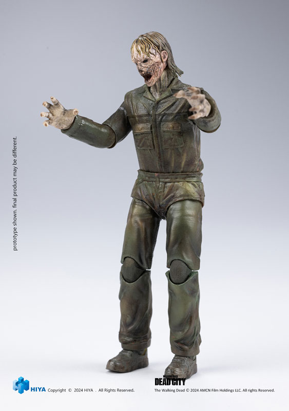 The Walking Dead: Daryl Dixon 1/18 Action Figure Dark Eyes Walker