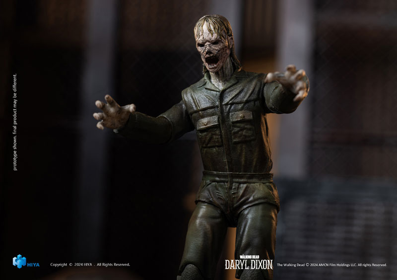 The Walking Dead: Daryl Dixon 1/18 Action Figure Dark Eyes Walker