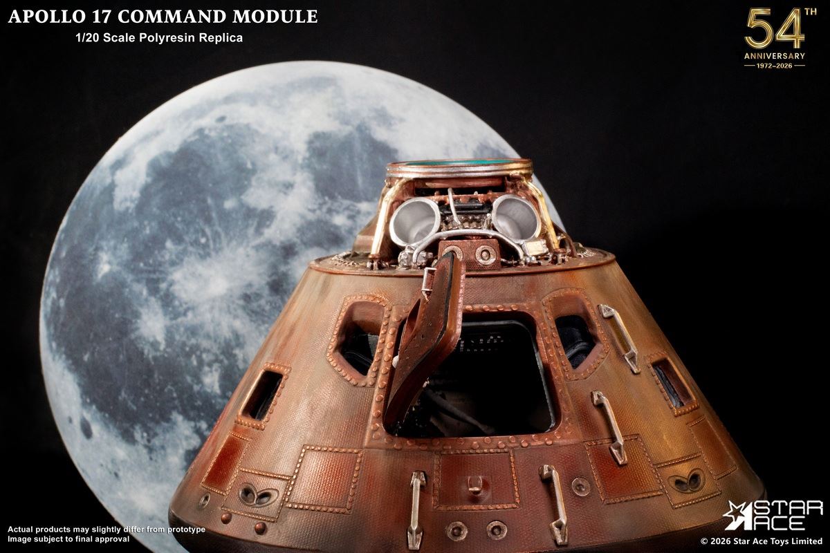 Apollo 17 Command Module Model 1/20