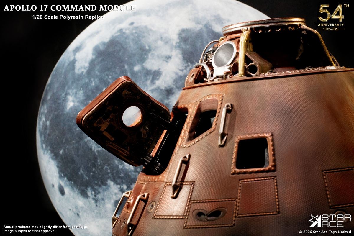Apollo 17 Command Module Model 1/20