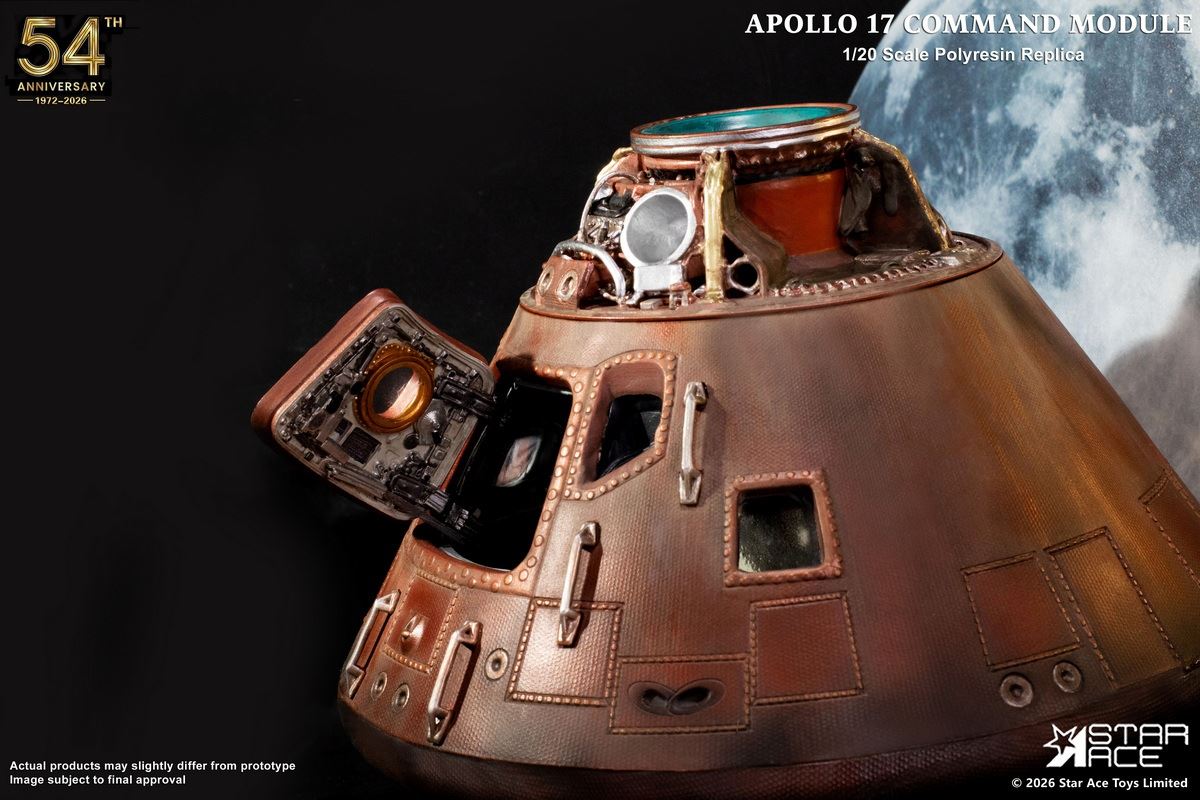 Apollo 17 Command Module Model 1/20