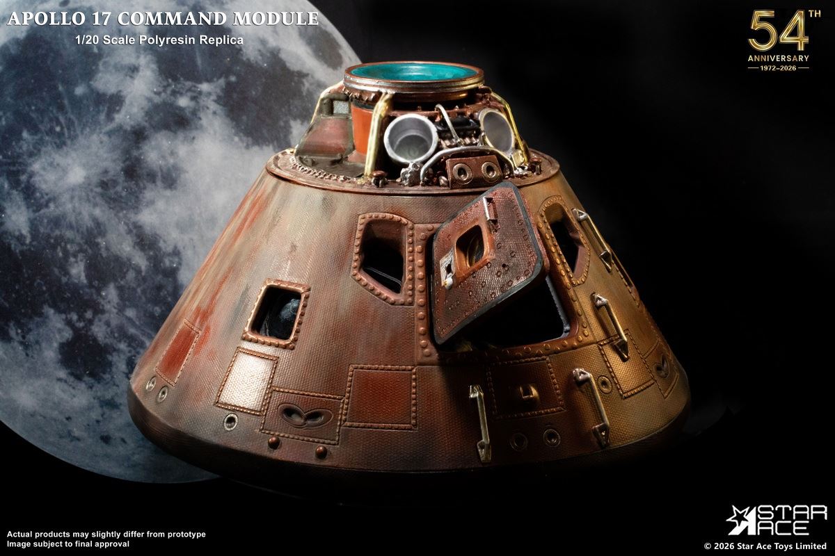 Apollo 17 Command Module Model 1/20