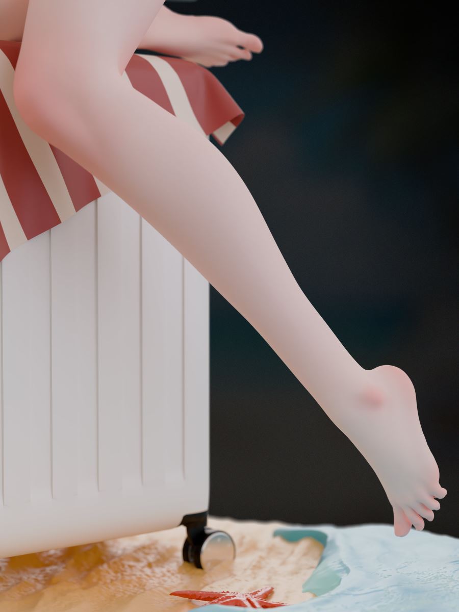 Swimming Suit Tokisaki Kurumi - DATE A LIVE