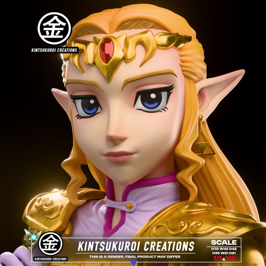 ADULT ZELDA BUST - The Legend of Zelda