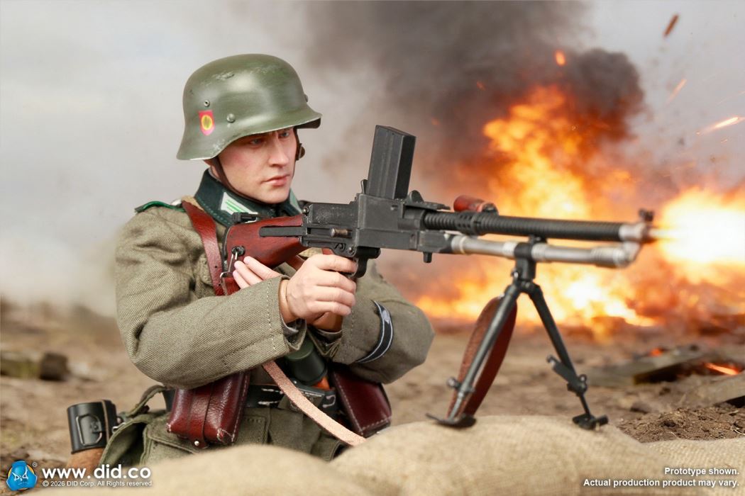 World War II Germany - ZB30 gunner Friedrich & Commander Vogel 1/6
