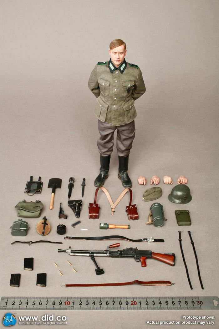 World War II Germany - ZB30 gunner Friedrich & Commander Vogel 1/6