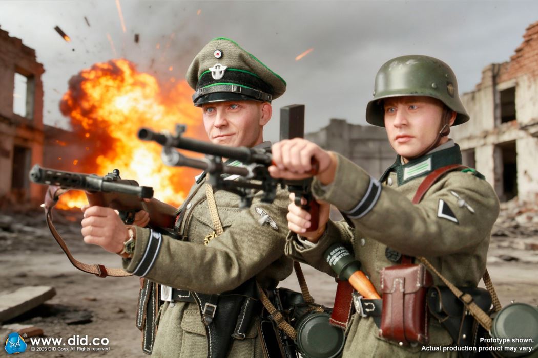 World War II Germany - ZB30 gunner Friedrich & Commander Vogel 1/6