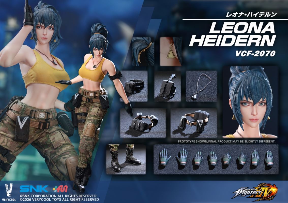 The King of Fighters XIV - Leona Heidern 1/6