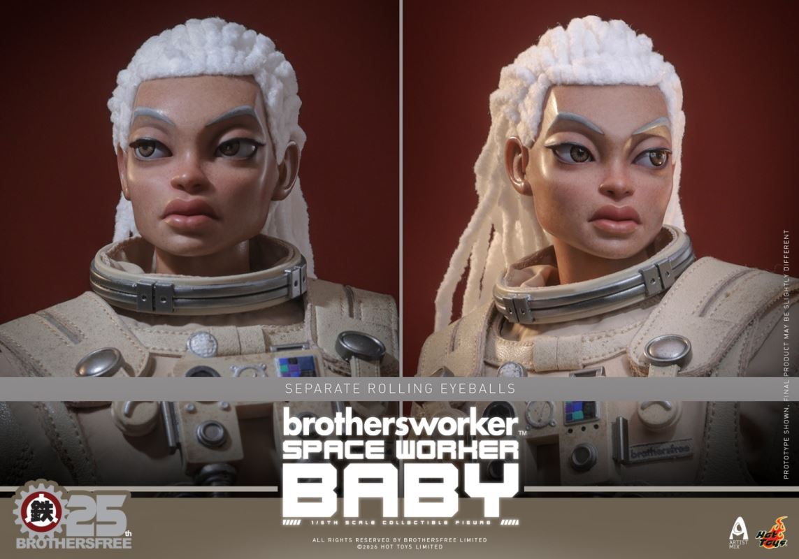 Iron Brothers 25th Anniversary Edition Space Worker Baby 1/6