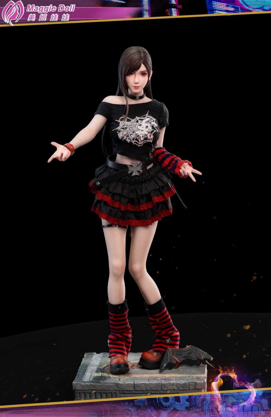 Cyberpunk Girl Tifa 1/6