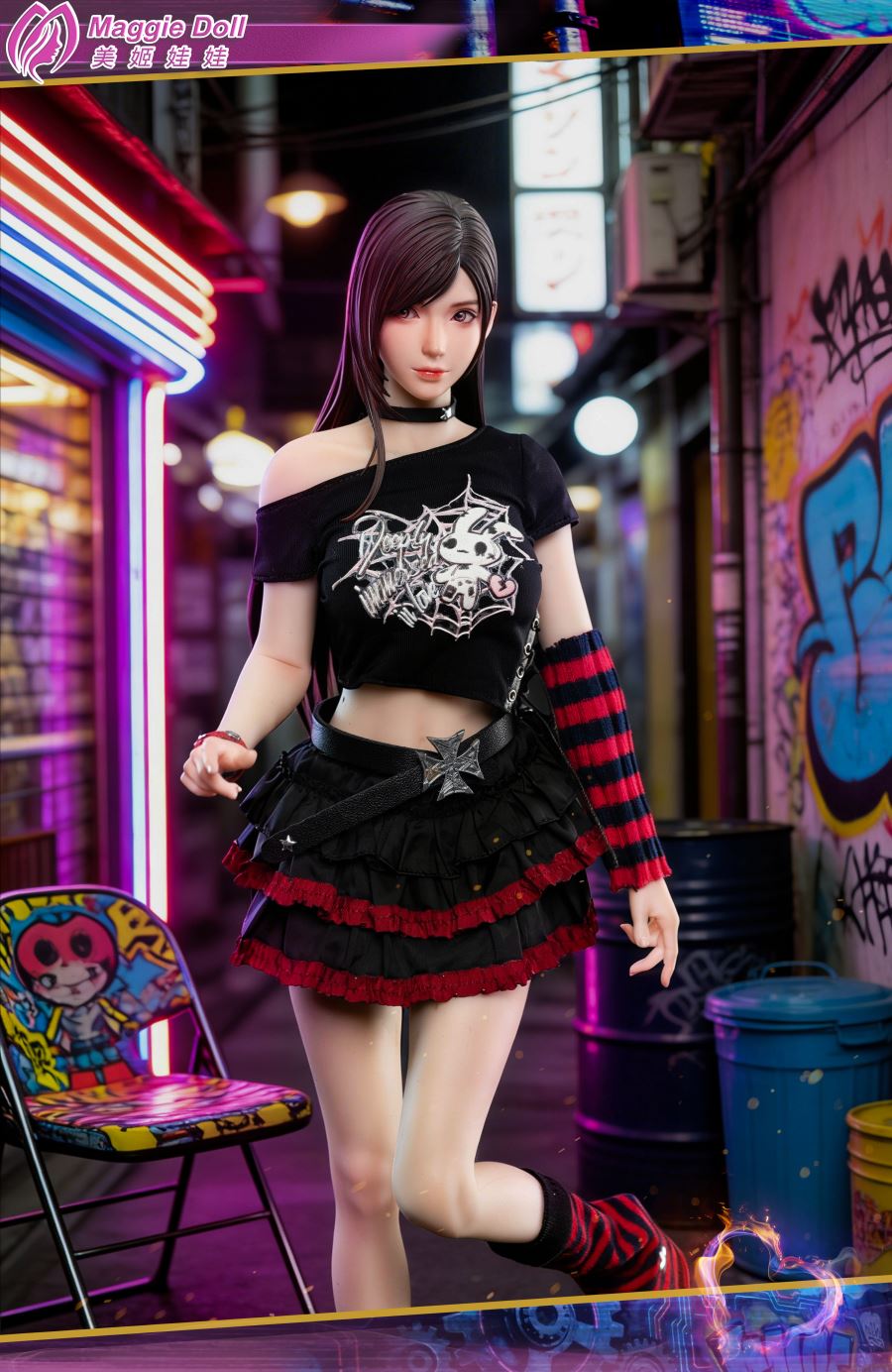 Cyberpunk Girl Tifa 1/6