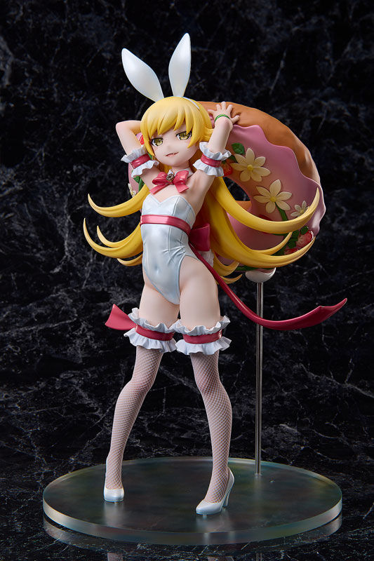 Monogatari Series Shinobu Oshino White Bunny Ver. 1/4