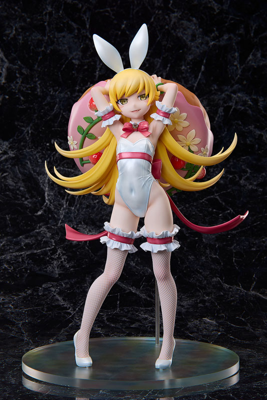 Monogatari Series Shinobu Oshino White Bunny Ver. 1/4