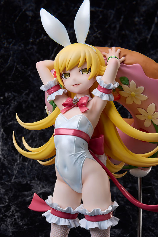 Monogatari Series Shinobu Oshino White Bunny Ver. 1/4