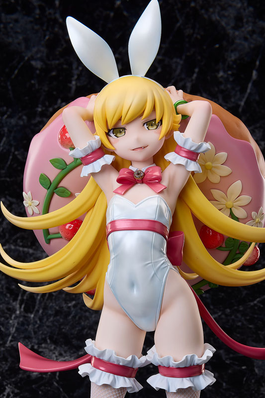 Monogatari Series Shinobu Oshino White Bunny Ver. 1/4