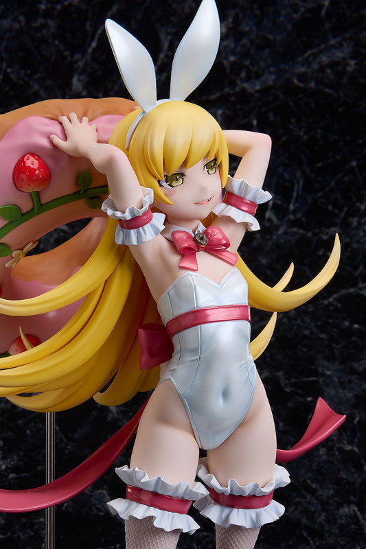Monogatari Series Shinobu Oshino White Bunny Ver. 1/4