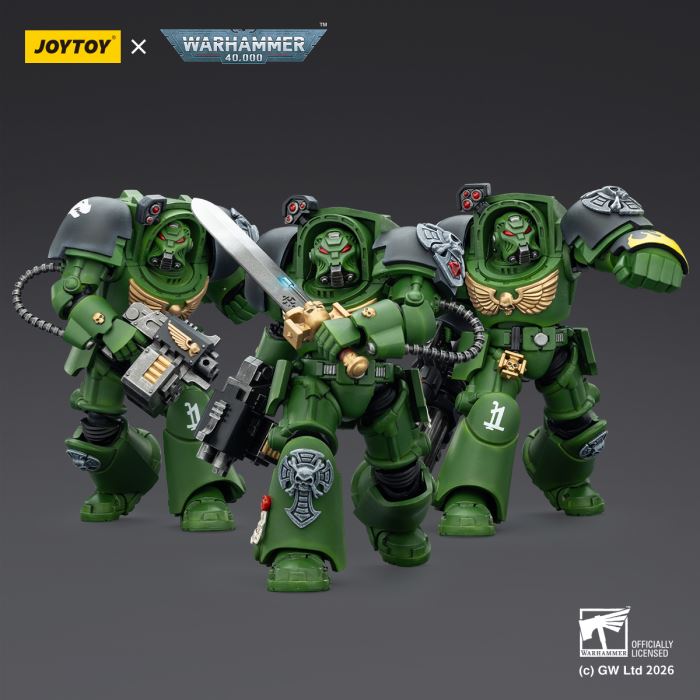 Warhammer - Salamander Terminator Squad & Raven Guard Terminator Squad 1/18