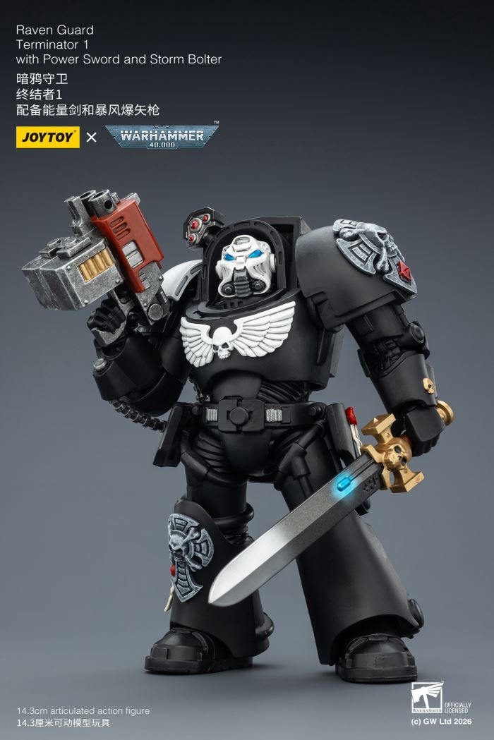 Warhammer - Salamander Terminator Squad & Raven Guard Terminator Squad 1/18