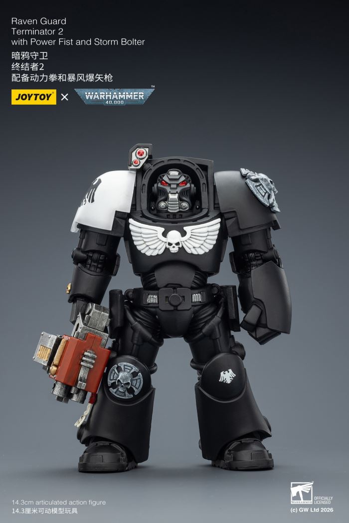 Warhammer - Salamander Terminator Squad & Raven Guard Terminator Squad 1/18