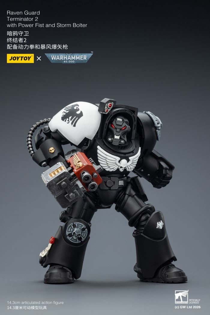 Warhammer - Salamander Terminator Squad & Raven Guard Terminator Squad 1/18