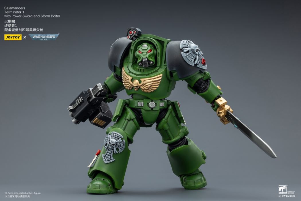 Warhammer - Salamander Terminator Squad & Raven Guard Terminator Squad 1/18