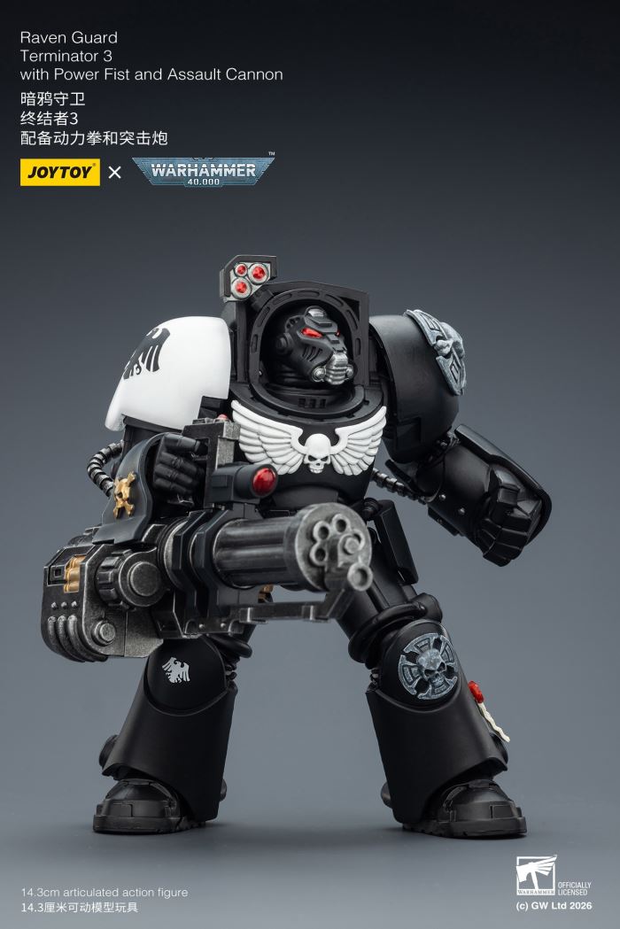 Warhammer - Salamander Terminator Squad & Raven Guard Terminator Squad 1/18
