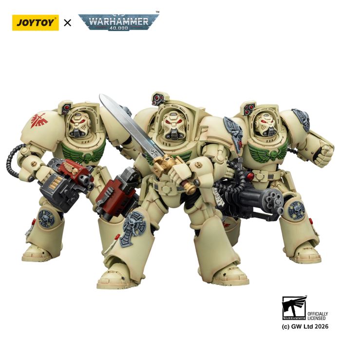 Warhammer - Black Templar Terminator Squad & Dark Angel Deathwing Terminator Squad 1/18