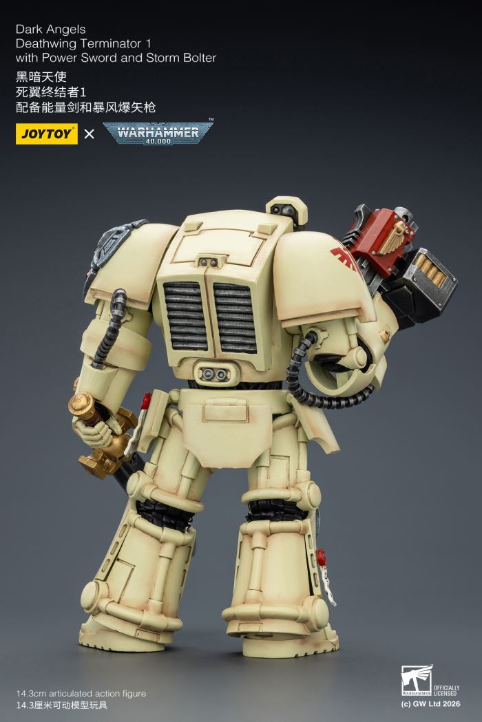 Warhammer - Black Templar Terminator Squad & Dark Angel Deathwing Terminator Squad 1/18