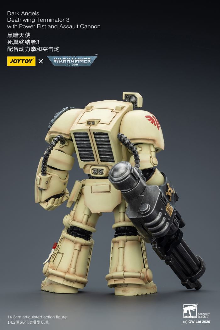 Warhammer - Black Templar Terminator Squad & Dark Angel Deathwing Terminator Squad 1/18