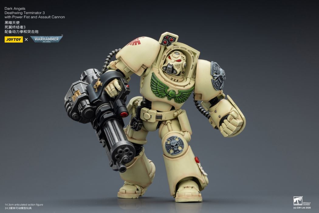 Warhammer - Black Templar Terminator Squad & Dark Angel Deathwing Terminator Squad 1/18