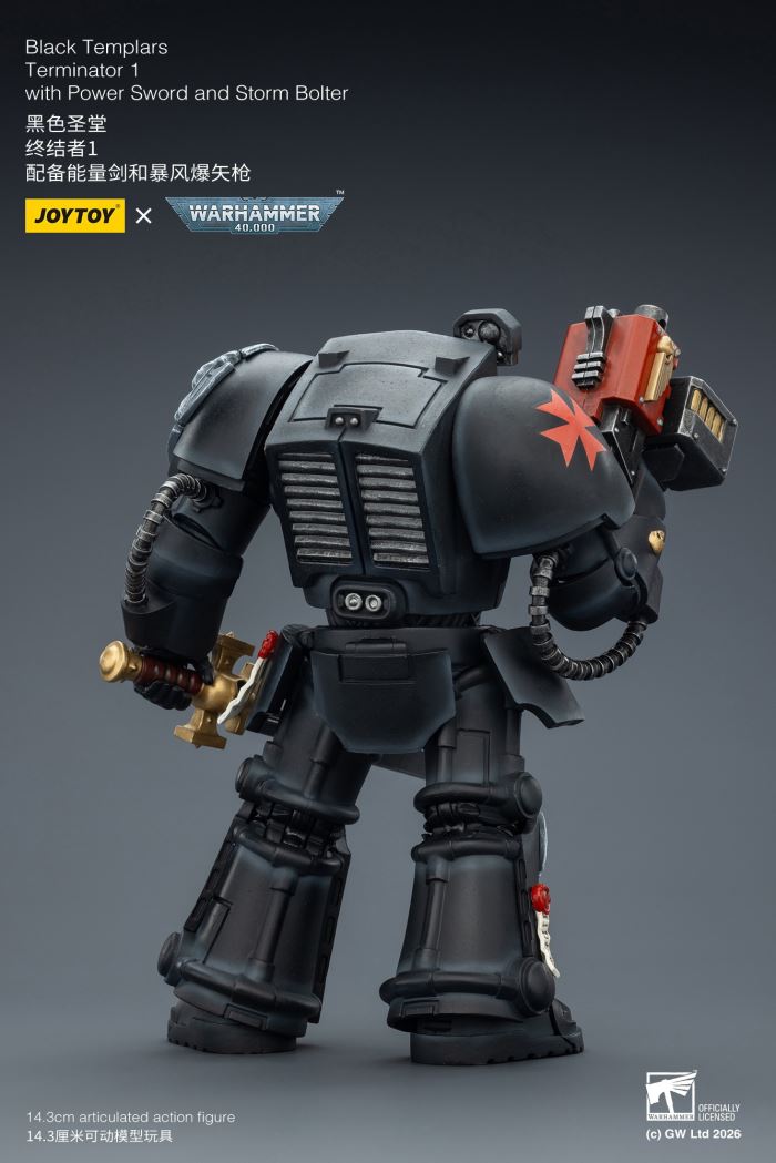 Warhammer - Black Templar Terminator Squad & Dark Angel Deathwing Terminator Squad 1/18