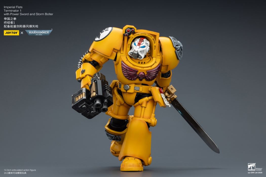 Warhammer - Imperial Fist Terminator Squad & White Scar Legion Terminator Squad 1/18