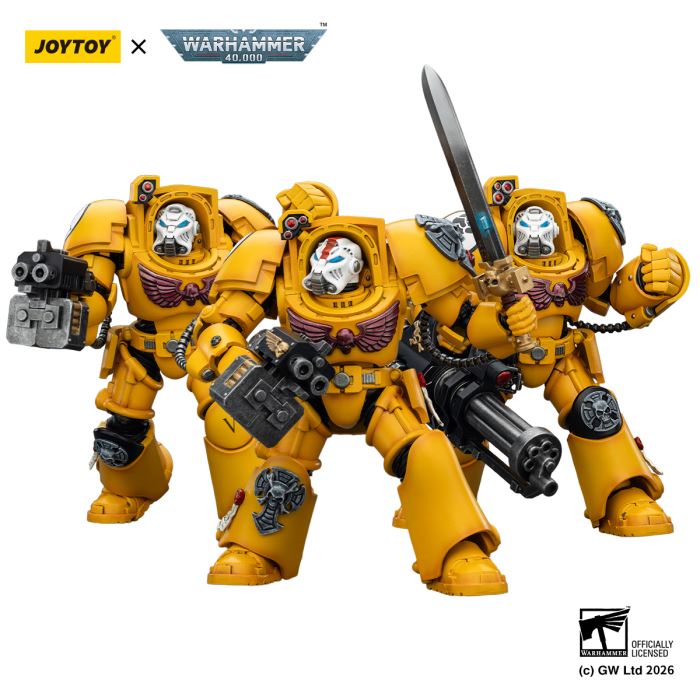 Warhammer - Imperial Fist Terminator Squad & White Scar Legion Terminator Squad 1/18