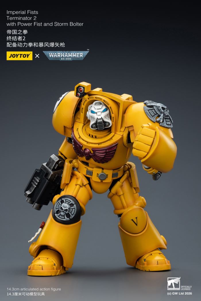 Warhammer - Imperial Fist Terminator Squad & White Scar Legion Terminator Squad 1/18