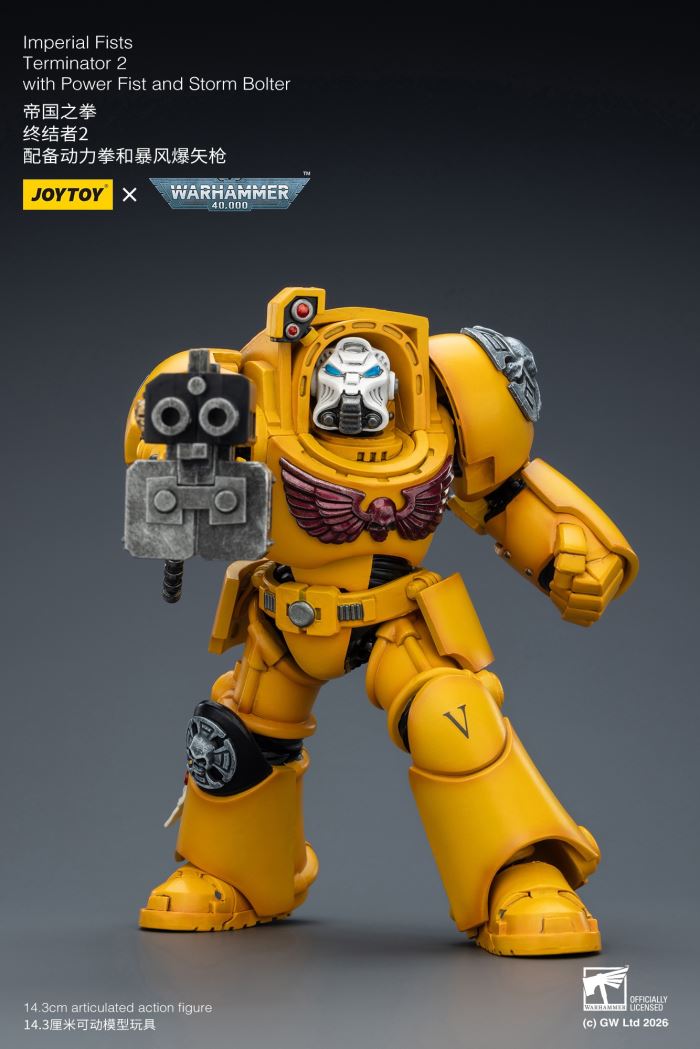 Warhammer - Imperial Fist Terminator Squad & White Scar Legion Terminator Squad 1/18