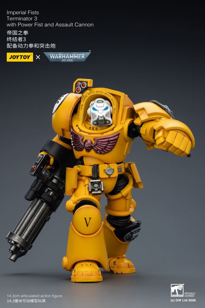 Warhammer - Imperial Fist Terminator Squad & White Scar Legion Terminator Squad 1/18