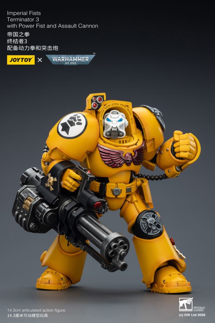 Warhammer - Imperial Fist Terminator Squad & White Scar Legion Terminator Squad 1/18