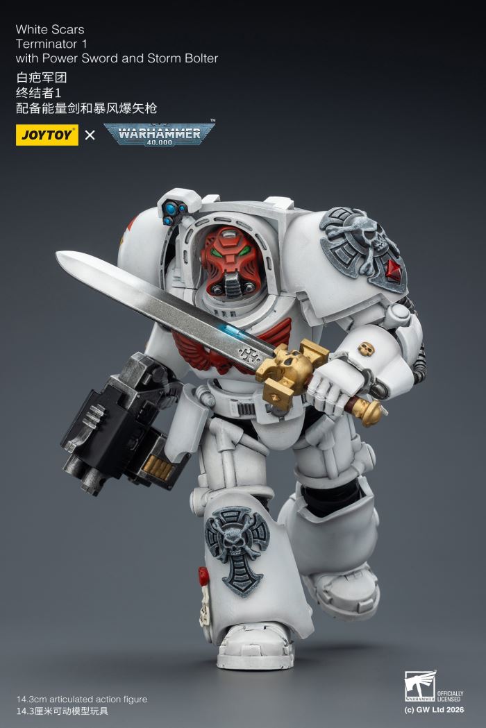 Warhammer - Imperial Fist Terminator Squad & White Scar Legion Terminator Squad 1/18