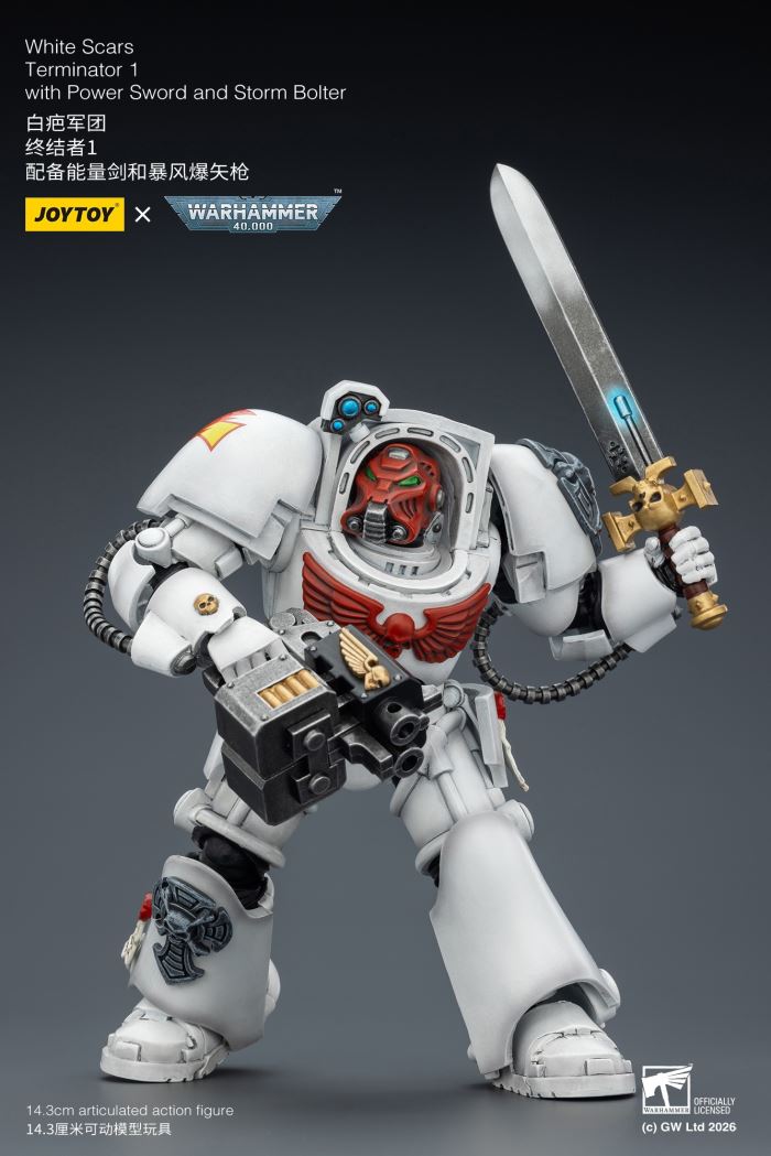 Warhammer - Imperial Fist Terminator Squad & White Scar Legion Terminator Squad 1/18