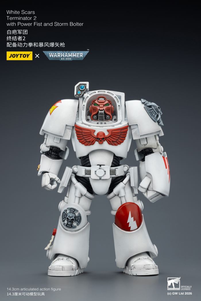 Warhammer - Imperial Fist Terminator Squad & White Scar Legion Terminator Squad 1/18